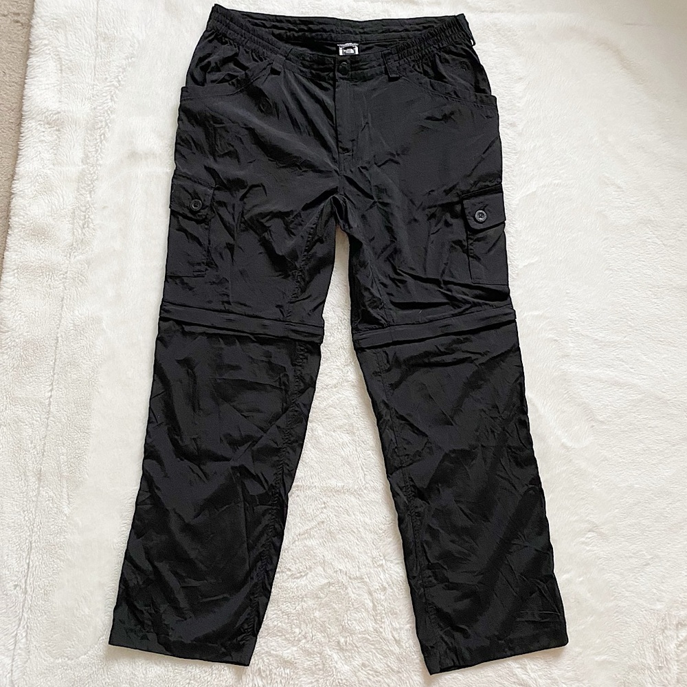 THE NORTH FACE | Black nylon wide leg pants